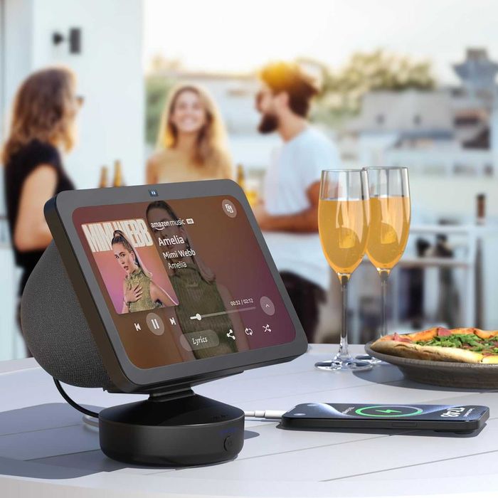 Батерия / Стойка за Amazon Echo Show 8 (Gen 3) - 10000mAh - PlusAcc