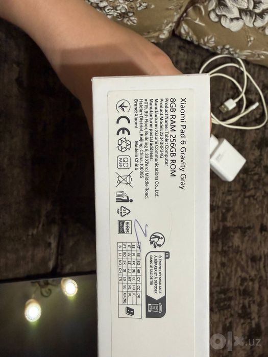 Xiaomi Pad 6 8/256 GB Gravity Gray — Полный комплект