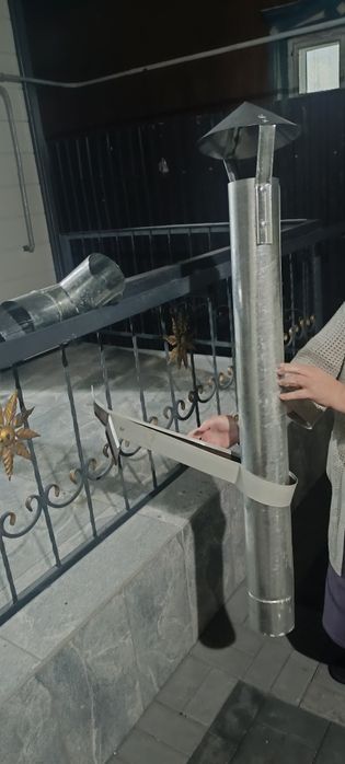 Продам дымоход новый готовый