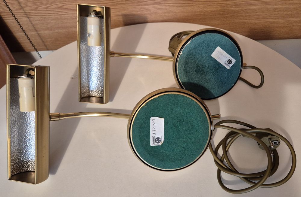 Veioze bronz/alamă Holtkötter Levenger Germania set 2buc