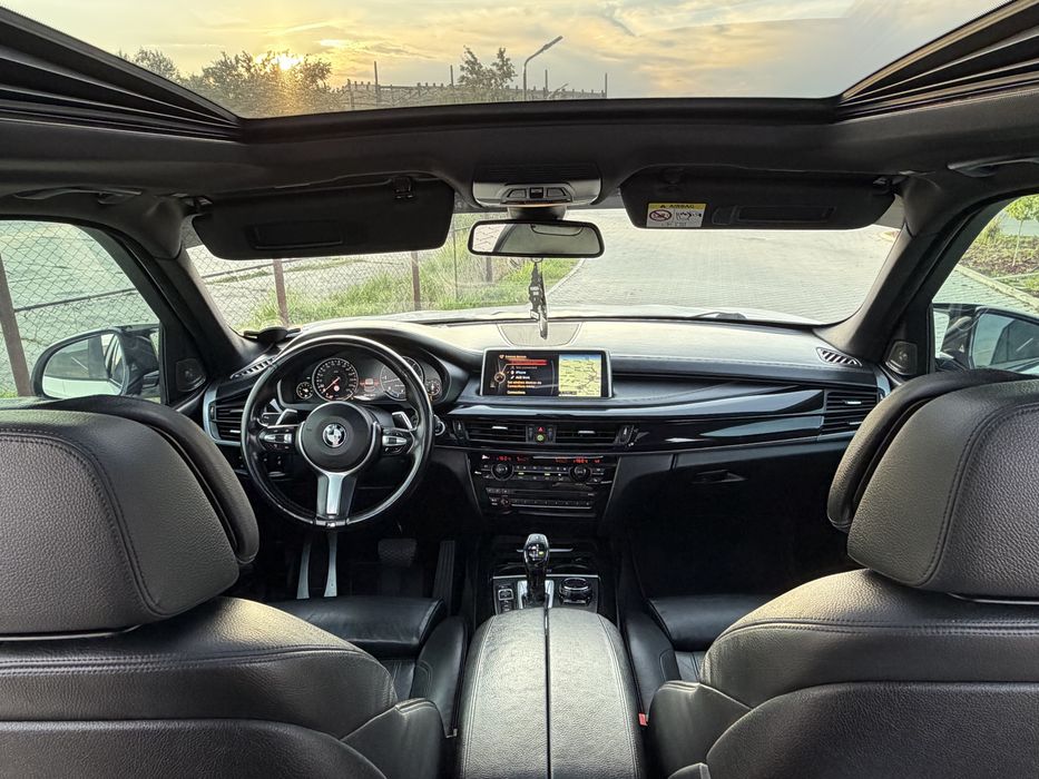 BMW X5 F15 M50D 381 cai an 2015 Alb Perlat//