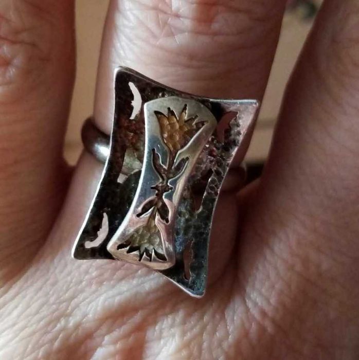 Сребърни  пръстени, уникат