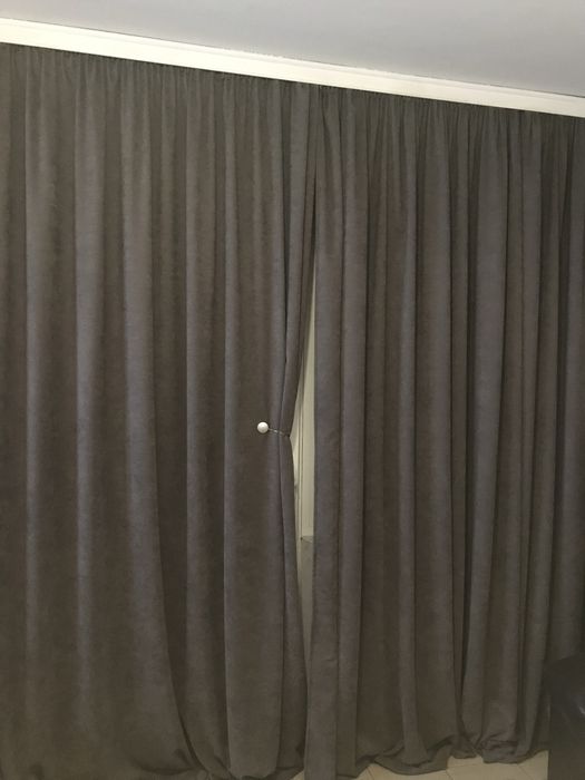 Готово ушити плътни завеси
