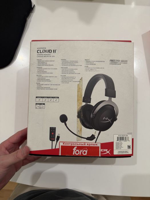 Продам наушники hyperx cloud II