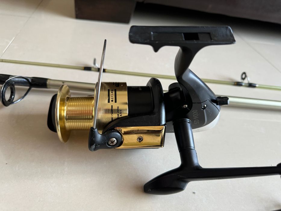 Въдици комплект за дъно и плувка с 5 макари | Fishing rods