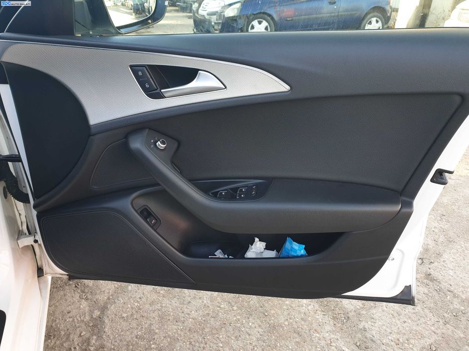 Tapiterie Panou Fata Interioara Piele Usa Portiera Dreapta Fata Audi A6 C7 2011 - 2018 [K0819]
