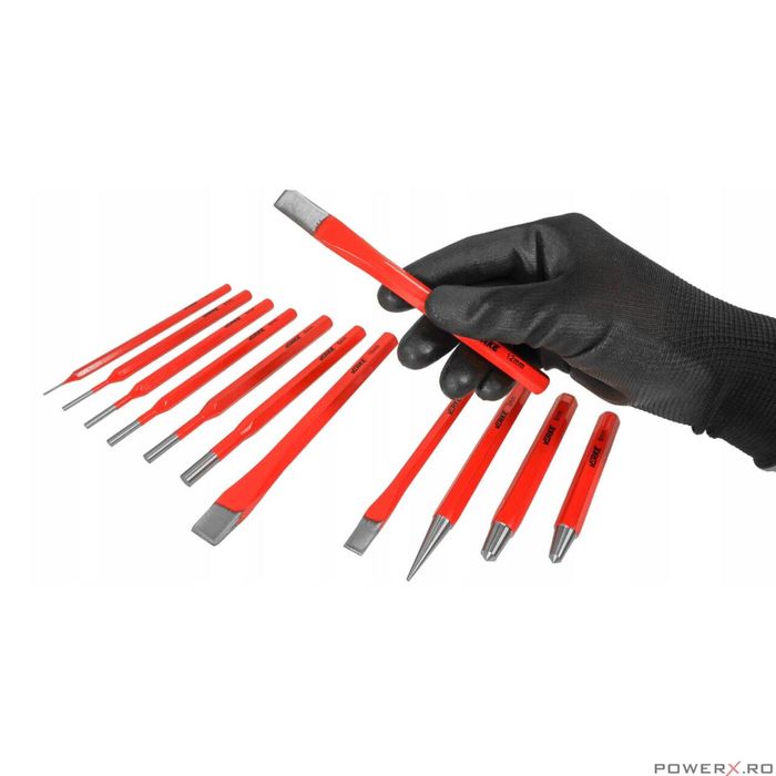 Set dalti pentru tamplarie, 12 piese, Verke