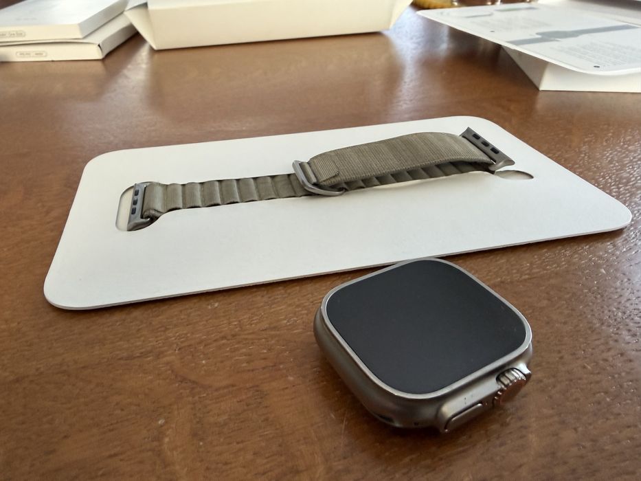 Apple watch ultra 2, Alpine Olive band