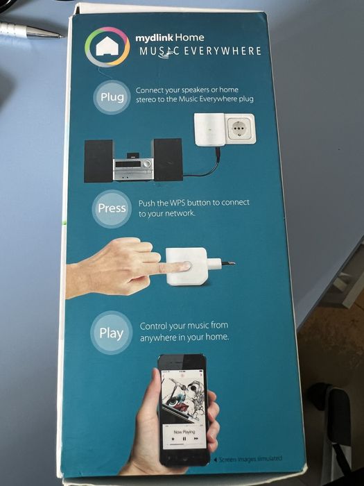 D-Link Mydlink Home Music Everywhere WiFi Audio Extender