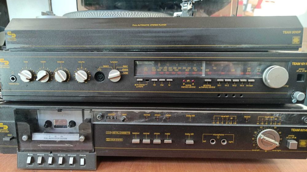 linie audio Snaider TEAM 101R Team 6014C, 3010P Functionabile