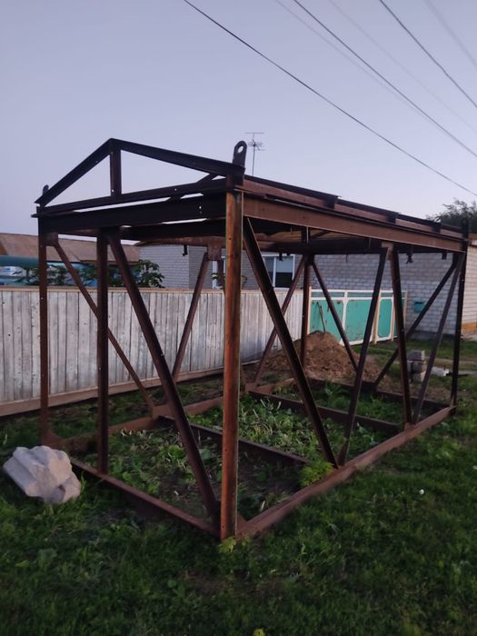 Каркас для гаража