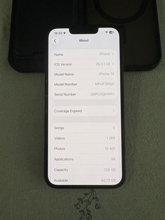 Iphone 14 перфектен + остатъчна гаранция