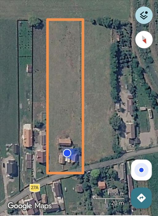 Casa + teren Mărcus  25 km de Brașov