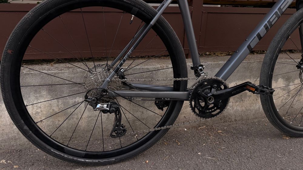 Cube Nuroad Race XL Gravel GRX 800 Shimano frane Hidraulice 2x11 bikepacking adventure bicicleta trekking