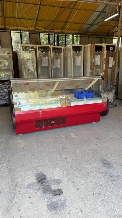 Vitrină carne & mezeluri LED ventilată