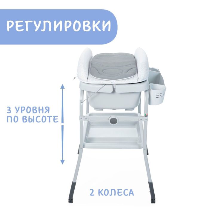 Столик для пеленания + ванночка Chicco