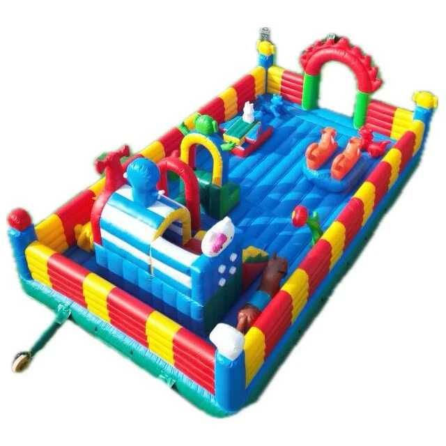 Tobogan  Gonflabil cu obstacole