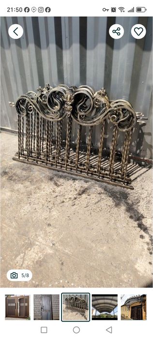 Сварка ишла киламз решотка Перила Навес ворота