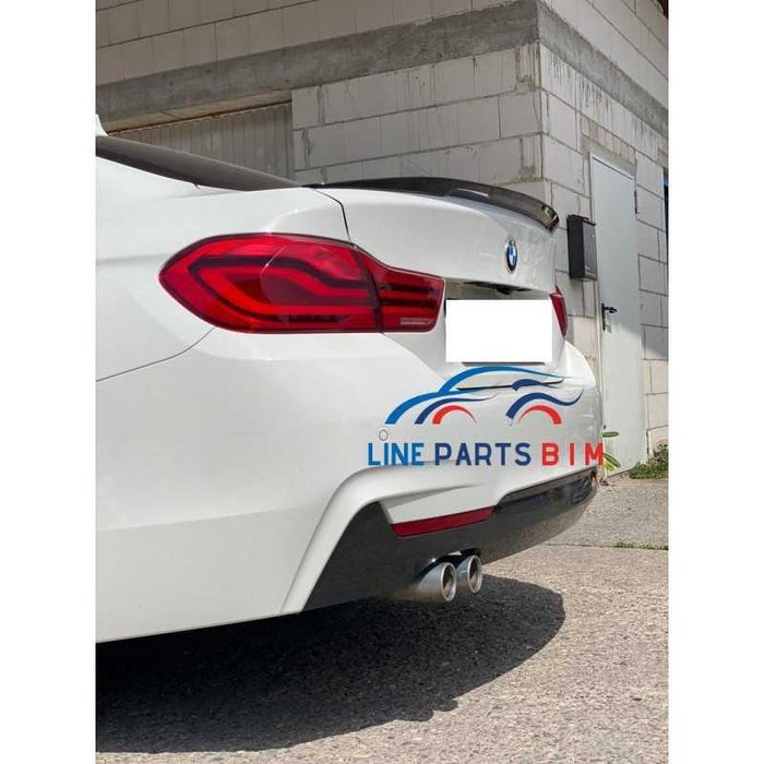 Eleron Lip Codita Portbagaj BMW Seria 4 F36 M Performance Negru Lucios