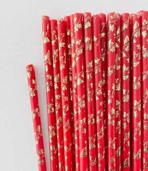 Свечи восковые золоченные