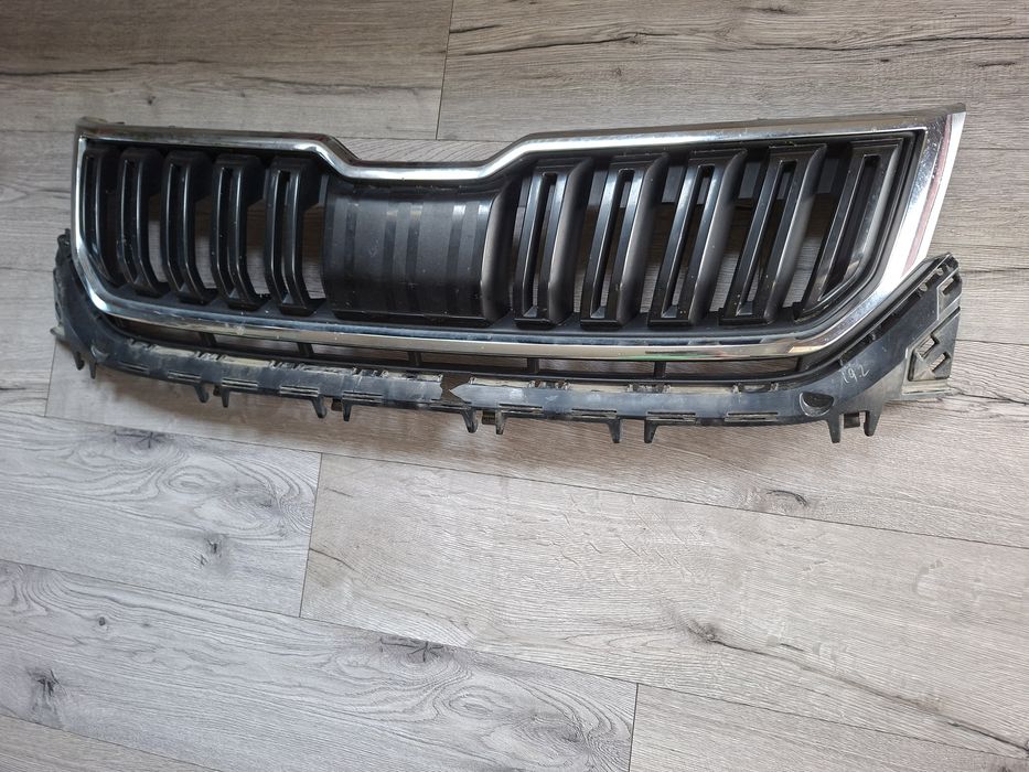 Grilă  față  cu nichel Skoda Kodiaq 2016 - 2019