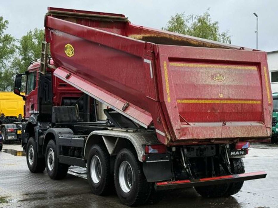 Самосвалы MAN TGS 41.510 8x8 Muldenkipper Meiller