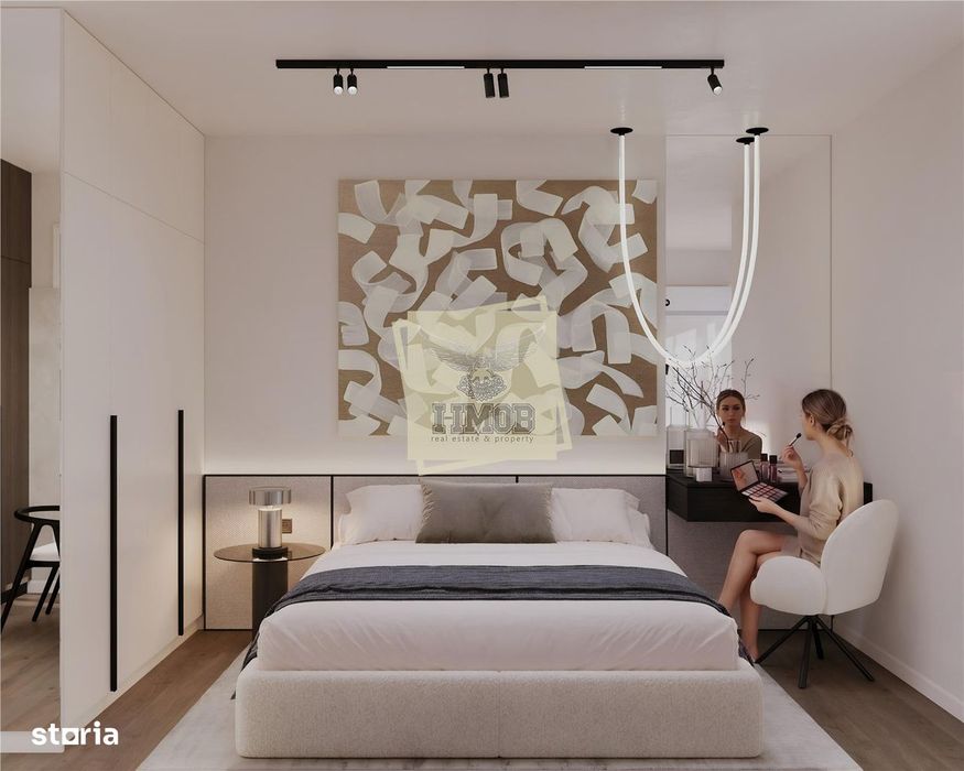 Apartament 2 camere 59 mp balcon 7 mp parcare Calea Surii Mici