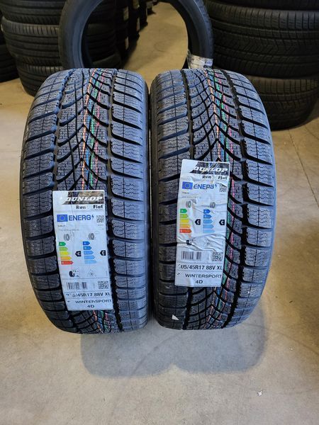 205/45/17 DUNLOP 2бр RunFlat