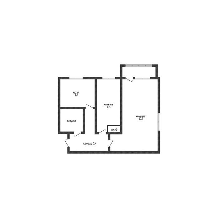 Продажа 2-комнатной квартиры