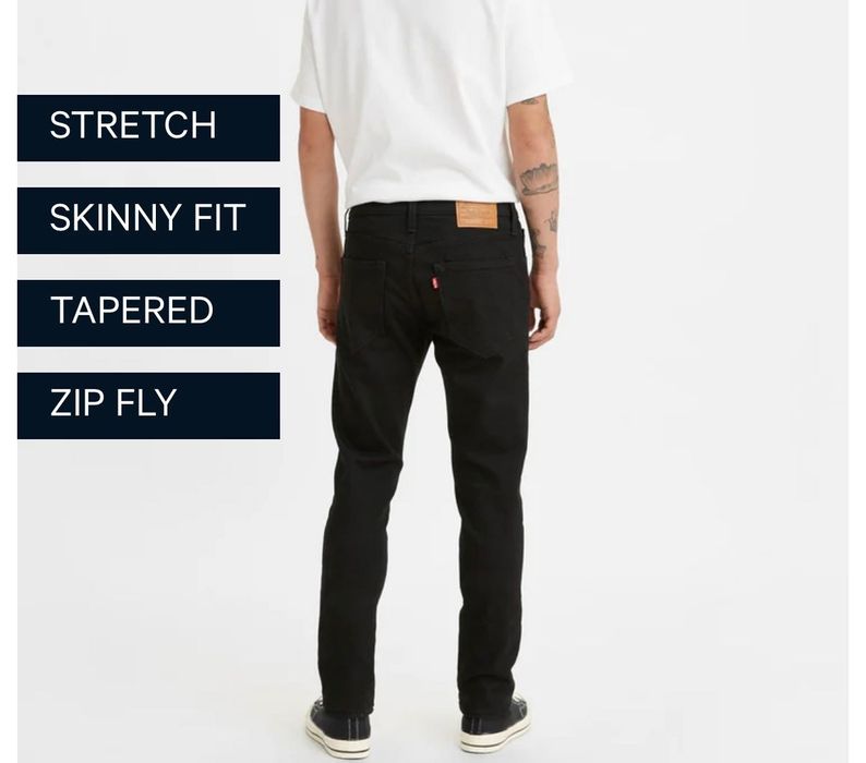 Оригинални Мъжки Дънки Levi's Strauss Lot Skinny 711