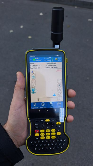 Gnss RTK Controller Toknav PCR500Pro + laser