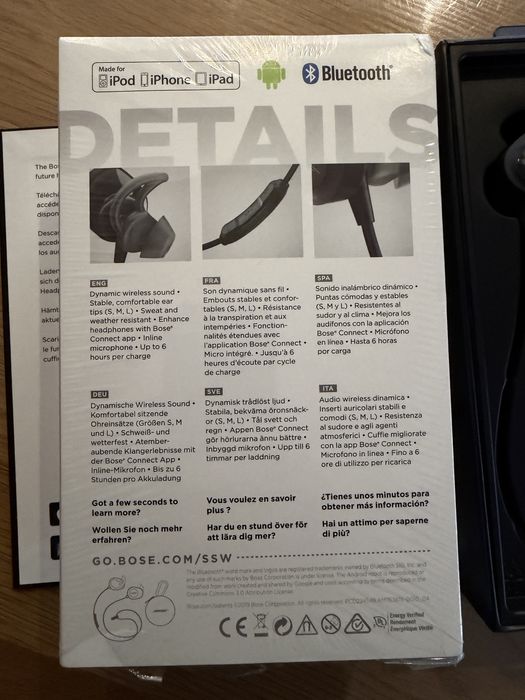 Bose soundSport wireless