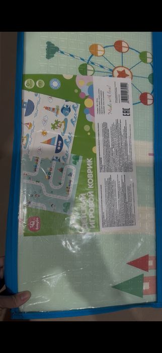 Термо-коврик складной игровой BabyGo.