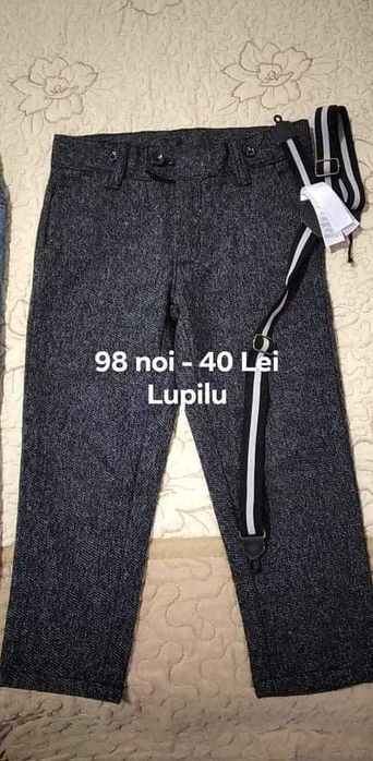 Pantaloni baieti noi marimea 98
