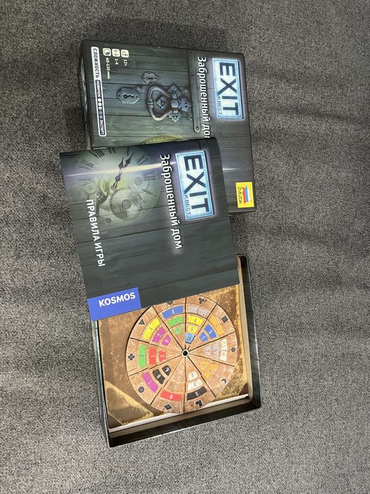 Настольная игра Exit: Заброшенный дом
