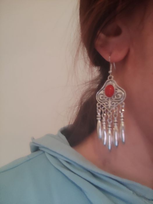 Серьги в национальном стиле