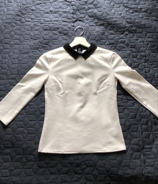 Дамска бяла блуза Mohito