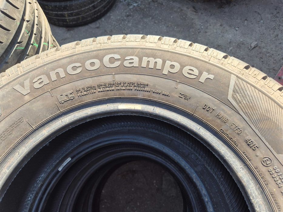 4 Anvelope de VARA - 215/75/16C - Continental - Stare F BUNA - DOT 2015 !