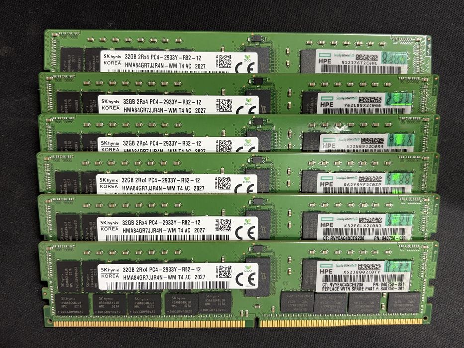 Серверная память 32GB DDR4 ECC REG 2933