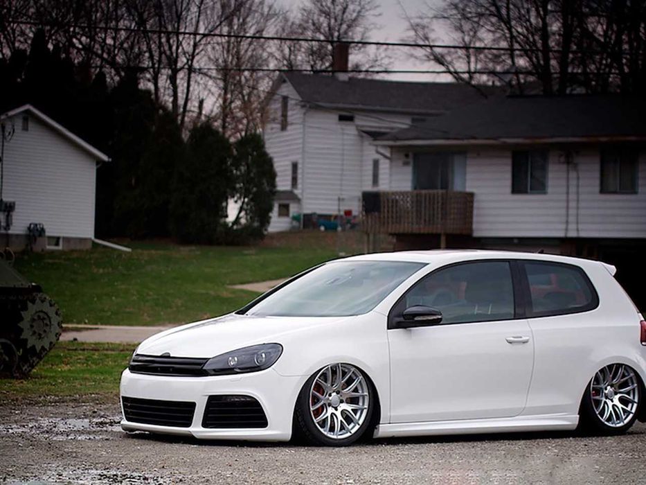 Bara Fata VW Golf 6 R20 Design cu DRL LED cu senzori de parcare PDC