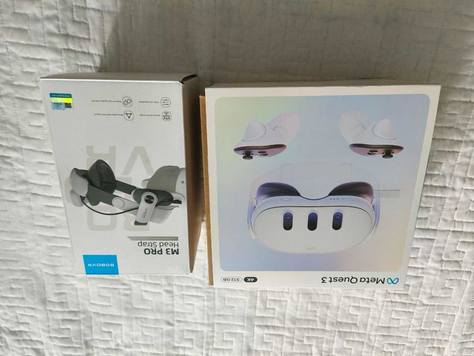 Meta Quest 3 512gb + bobovr pro