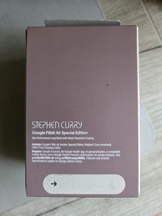 Google Fitbit Air Stephen Curry