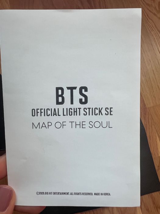 K-pop, BTS Army, BTS cards, Original BTS light stick, Map of the soul