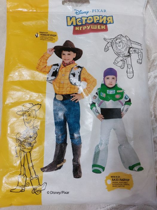 Костюм ковбоя Вуди