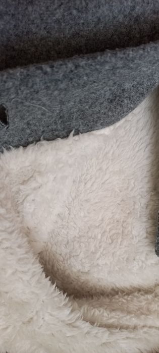 Пальто и джинсы тёплые