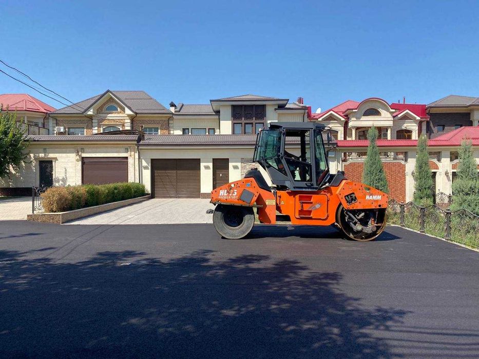 Качественное асфальтирование дорог в Ташкенте.