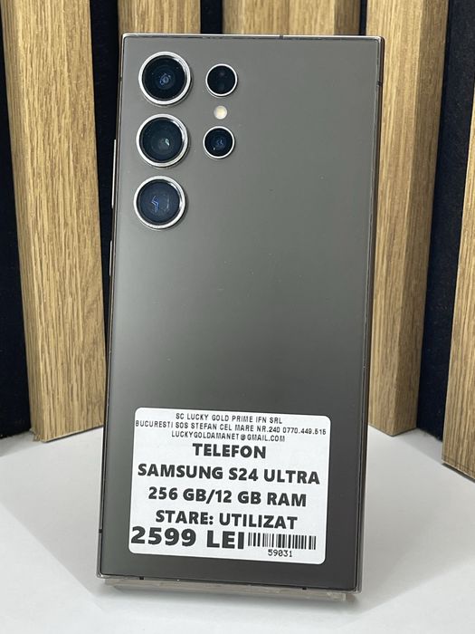 Samsung S24 Ultra 256Gb 12Gb ram Garantie / Factura #59031