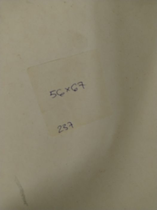 Литография на Hannes Gruber 1971г