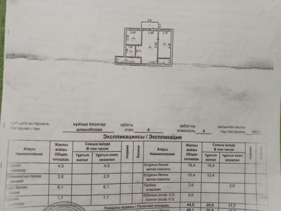 Продаётся квартира