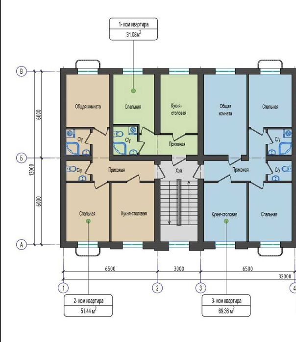 Продается 2-комнатная квартира в новостройке!